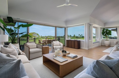 Kaupulehu Villa | Hualalai Resort Palm Villa 140C - Pristine, Ocean View!
