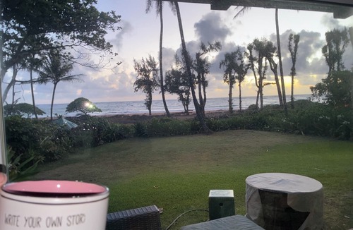 Anahola House | Huge 6 br/6 ba Beachfront, for big groups,A.C. accessible, in relaxed old Hawaii