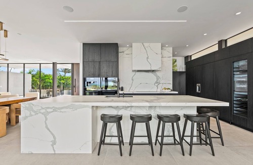 Kalama Tract House | Kailua Beach Escape by Gather: Luxury Beachfront Estate w/Pool, Hot Tub & Views