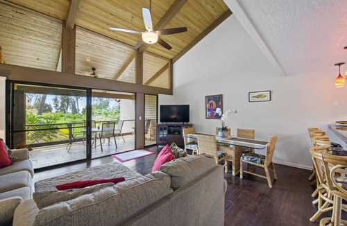 Waikoloa Village Villa | KING SIZE BED, SOLAR HEATED POOLS/SPAS, OCEAN VIEWS
