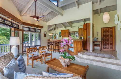 Wainiha House | Kolohala in Haena is a tranquil place to enjoy your tropical vacation!