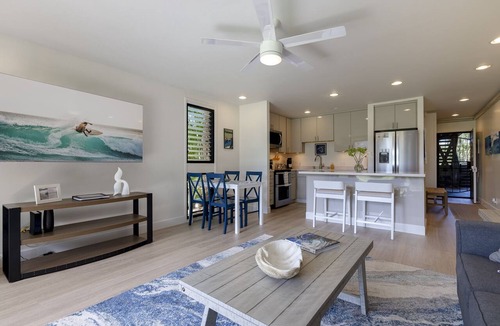 Kahuku Condo | Kuilima Collection 146, 1 bed w/Covered Lanai Renovated AC, Golf Course Views