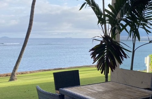 Maalaea Condo | Lovely oceanfront 3-bedroom, first floor corner unit