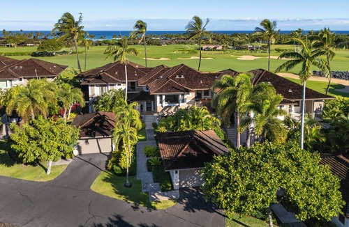 Kaupulehu Villa | Luxury 3BR Palm Villa 130B at Hualalai – Ocean Views & Renovated 2026