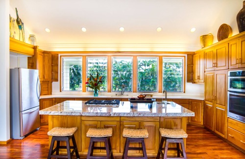 Poipu Villa | Luxury Home, A/C, Heated Pool, Gourmet Kitchen, 4BR 6 Bath, 3 Master Suites.