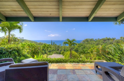 Kalihiwai House | Ocean View, Private Pool, Close to Hanalei - TVNC 4222