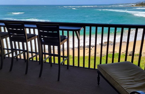 Wailua Condo | Oceanfront Top Floor Luxury Condo with AC - Wailua Bay View 306