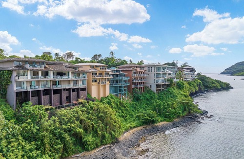 Lihue Apartment | Oceanview Kauai Retreat | Balcony & Beach Access