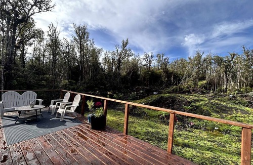 Fern Acres House | Off-Grid Luxury Dome For Stargazing Close to Volcano National Park, Hilo, Pahoa, Keaau