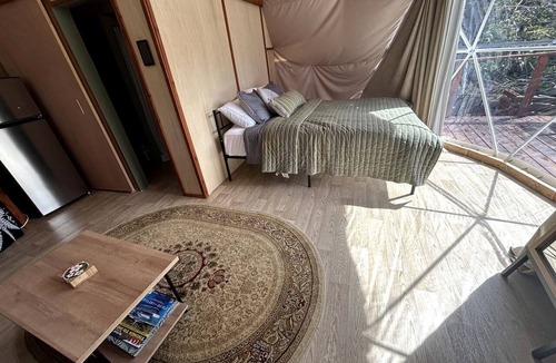 Fern Acres House | Off-Grid Luxury Dome For Stargazing Close to Volcano National Park, Hilo, Pahoa, Keaau