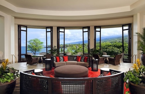 Keauhou Hotel | Partial Ocean View 2 Double Beds at Outrigger Kona Resort and Spa