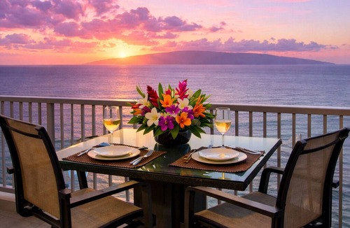 Kahana Resort | PENTHOUSE 12th FLOOR - OCEAN & SUNSET VIEWS, AC