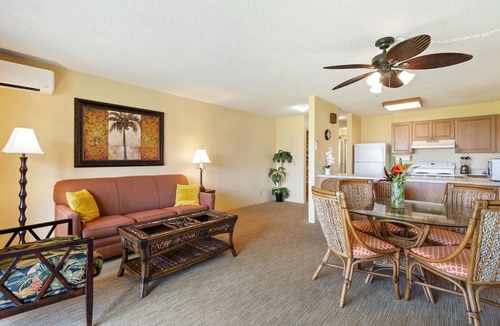 Kapaa Condo | Pono Kai F206 Oceanview AC, POOL, JACUZZI, BBQ, TENNIS
