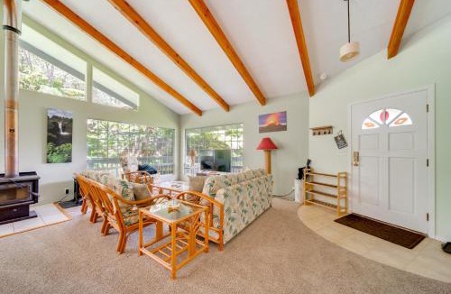 Volcano House | Private Hot Tub & Deck: Tranquil Volcano Hideaway!