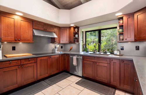 Kailua-Kona House | 🏖️Private Kona Ocean View Home w/Saltwater Pool & 3 Lanais | Puʻuwai Villa