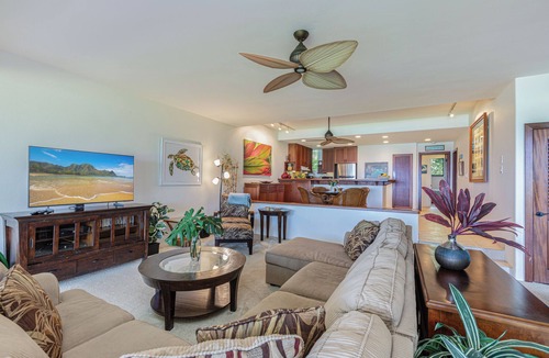 Princeville Condo | PUU POA #110 GORGEOUS OCEAN VIEWS AIR CONDITIONED Condo!