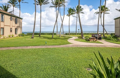 Kapaa Condo | Relaxing Ocean View Condo| Pono Kai Resort | E102