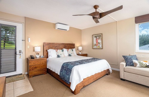 Princeville Resort | Romantic Studio at HBR - Private Lanai & Unmatched Bali Hai + Hanalei Bay Views