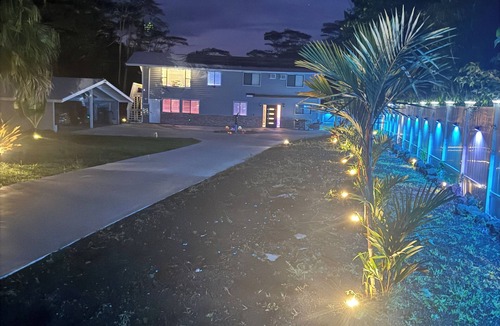 Keaau House | Spacious 5-bedroom house with WiFi, fitness room in enchanting Keaau