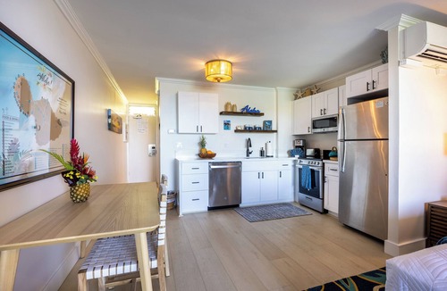 Napili Apartment | SPECTACULAR, Modern, Coastal, Ocean Front Studio in Napili Shores A102