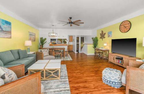 Poipu Apartment | Step to beach New Quiet Kiahuna Plantation Remodeled 2 bedroom condo with AC