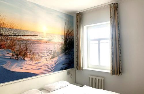 Binz Apartment | Strandvillen Binz - Ferienwohnung mit Meerblick, 1 Schlafzimmer und Balkon SV-757