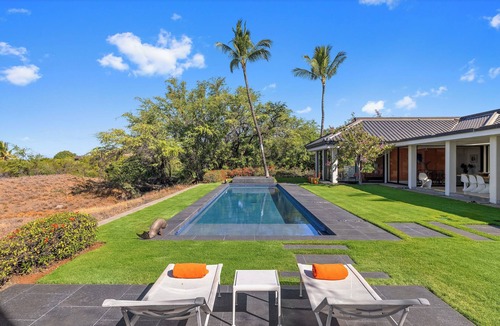 Kamuela House | Stunning Mid-Century Home in Mauna Kea Fairways South - Pool, Privacy & Views!
