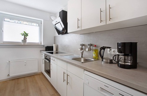 Innenhafen Apartment | Südstrand Magic near the South Beach with Balcony and Wi-Fi