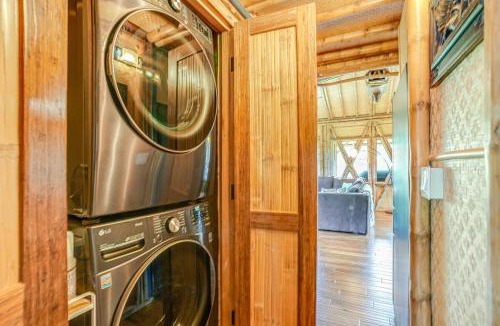 Hanalei House | The Iconic Bamboo House Hot Tub Panoramic Views AC