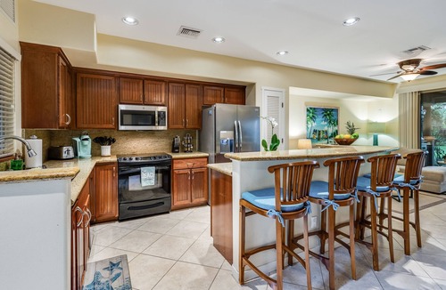 Kamuela Condo | Tropical Ground Floor Unit at Mauna Lani Palm Villas w/Beach Club Access