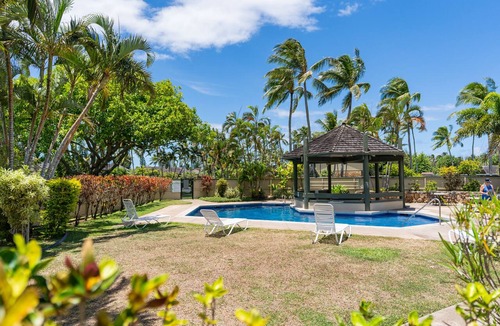 Kahuku Condo | Turtle Bay Top Floor Studio unit 164 with Split AC & Golf Course Views