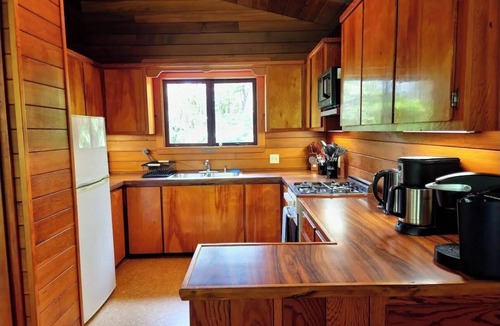 Volcano Cabin | Two peaceful cabins in marvelous Volcano, Hawaii for a relaxing stay.