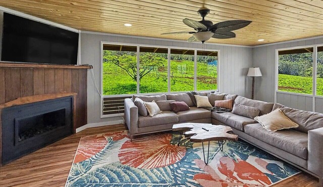 100 Acre Off Grid Waterfall Ranch Home