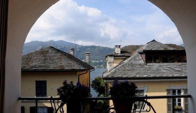 17th century building in the historic center of Lake Orta in Orta San Giulio