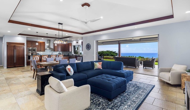 🏖️30-Day Rental Ocean View Kona Home w/Hot Tub