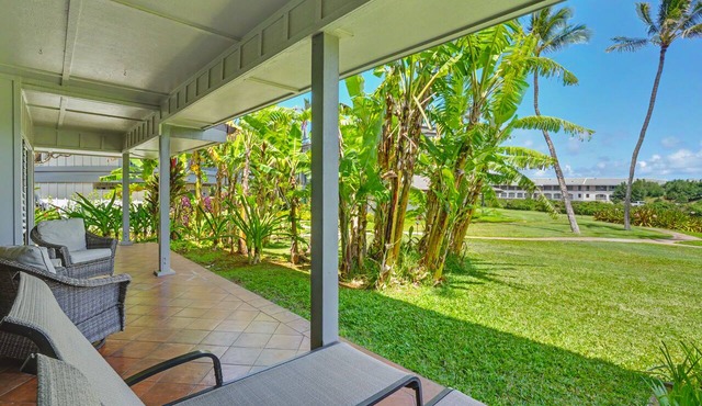Aston Poipu Kai Kauai 216 | Lush Garden Views – Pool & Hot Tub