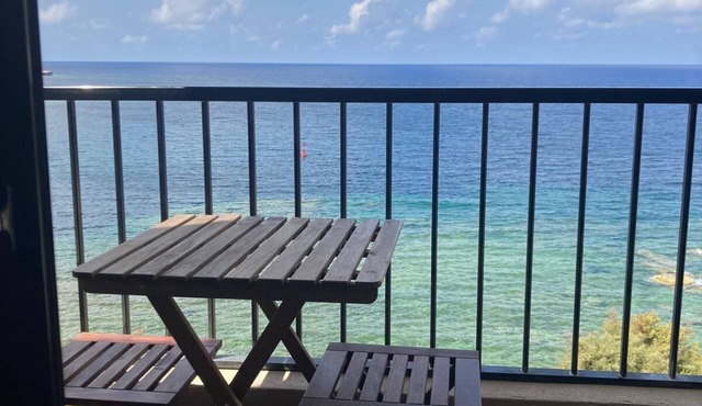 beach front high end apartment, direct sea views in Iz-Zebbug