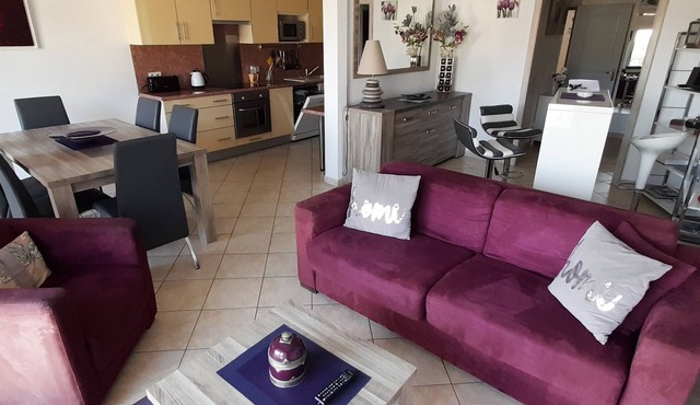 Beautiful comfortable apartment 300m from the beach AU LAVANDOU in Le Lavandou