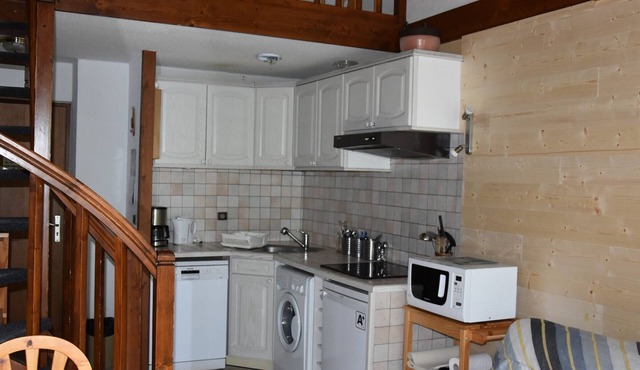 Charming 2-room apartment with mezzanine, Pralognan-la-Vanoise in Pralognan-la-Vanoise