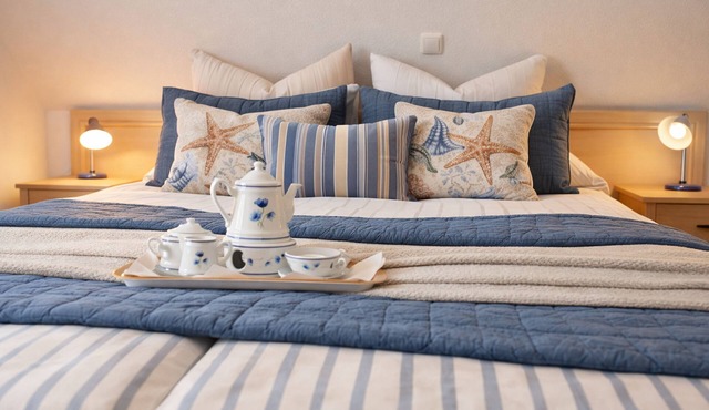 Comfortable accommodation Roter Sand - right on the beach with WLAN & balcony in Horumersiel
