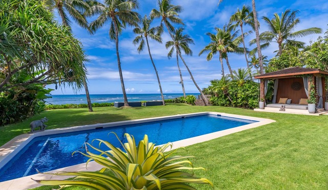 Diamond Head Beachfront Estate by Gather: Luxury Oceanfront w/Heated Pool