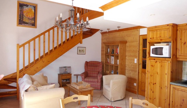 Duplex 4 rooms, south balcony, garage, 6 ppl in Pralognan-la-Vanoise