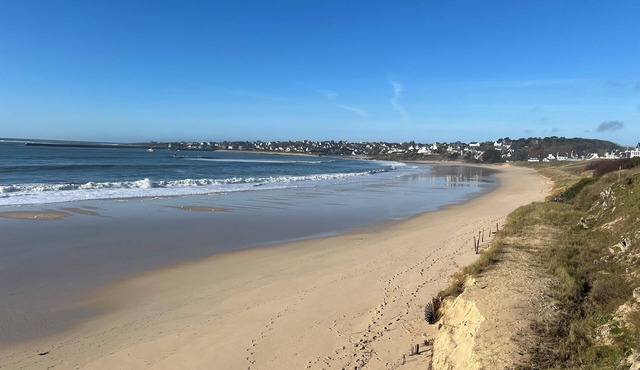 Duplex apartment with sea view, 2 minutes from the beach in Audierne