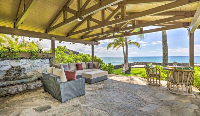 Elegant Oceanfront Villa w/Lanai + Bar!
