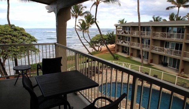 End Unit Yards from Ocean Looking East With Major Sunrises