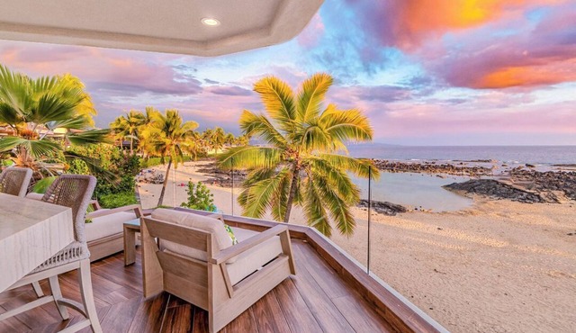 Enjoy staying right on Keiki beach. Walking distance to the Ironman start!