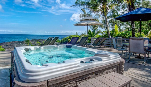 EPIC SPOT FOR WHALE WATCHING HERE AT MIKA KAI-Blue Hawaii Oceanfront