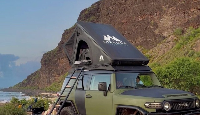 Fully Decked 4WD Green/Black FJ Cruiser!