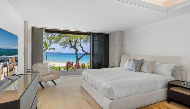 Gorgeous 2-bdrm with Grand Master Suite on Hapuna Beach!