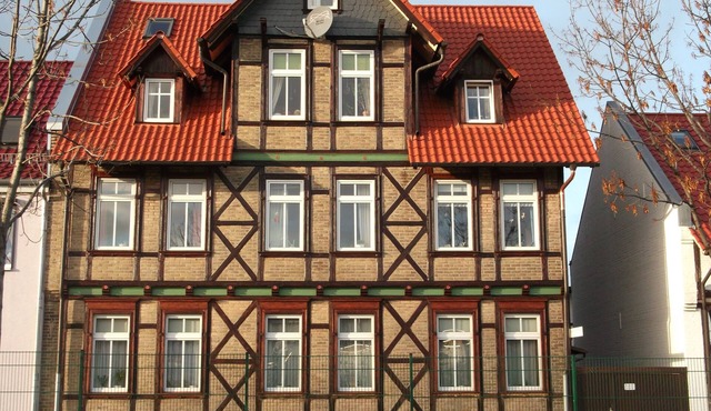 Ground floor apartment, close to town, rural charm, half-timbered house from 1900, flora and fauna in Wernigerode